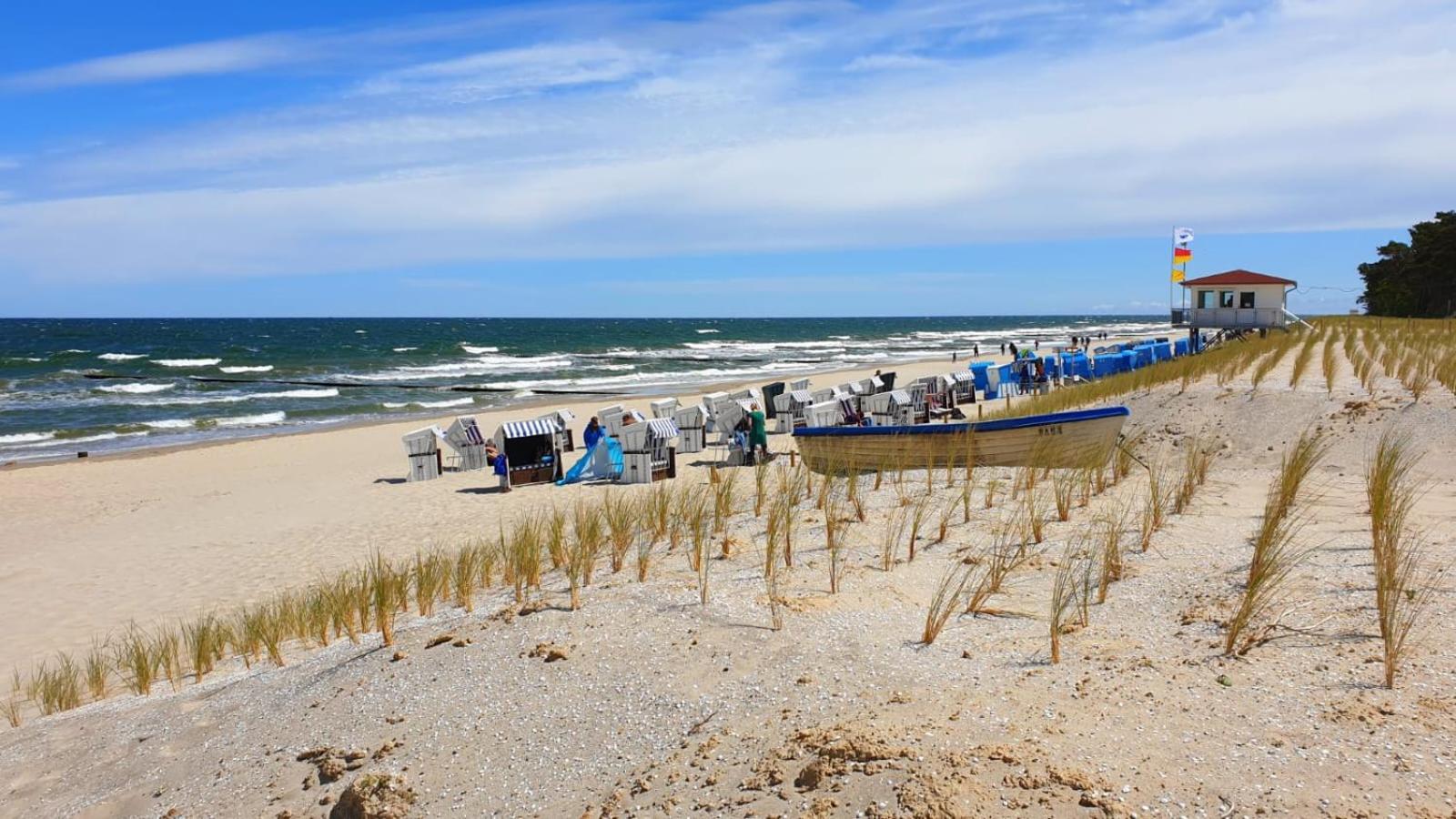 "Ab Zum Strand" Ferienwohnung Mit Balkon Цемпин Екстериор снимка